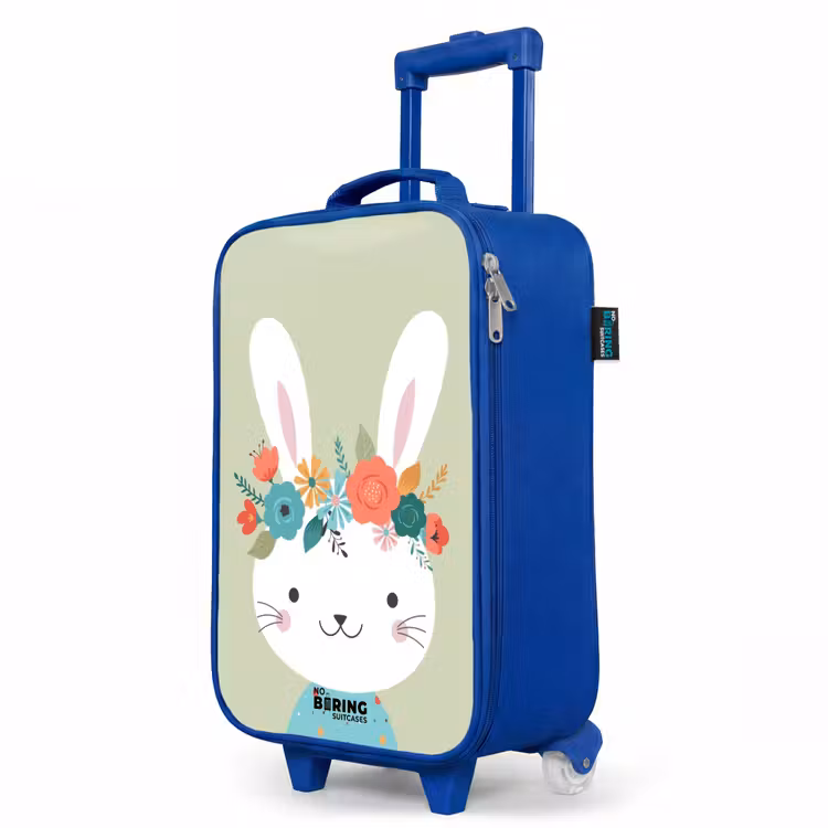 Children's suitcase - Blue - Hippie hare — 5