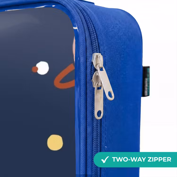 Children's suitcase - Blue - Pattern of planets — 6