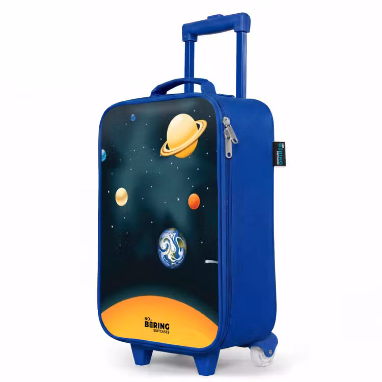 Children's suitcase - Blue - Planets of the solar system — 5