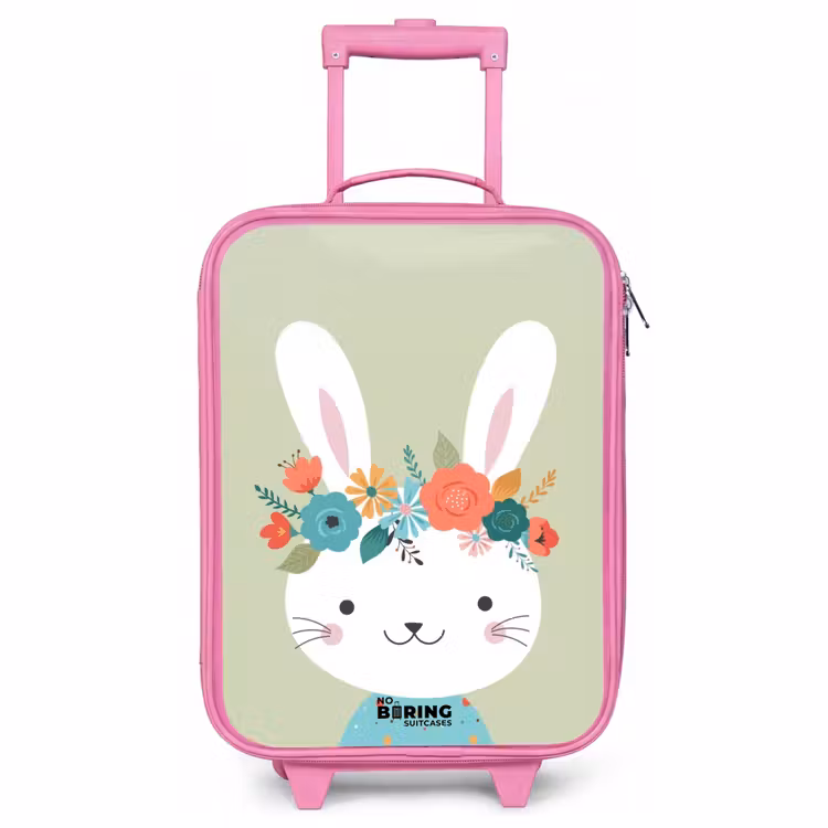 Children's suitcase - Pink - Hippie hare — 1