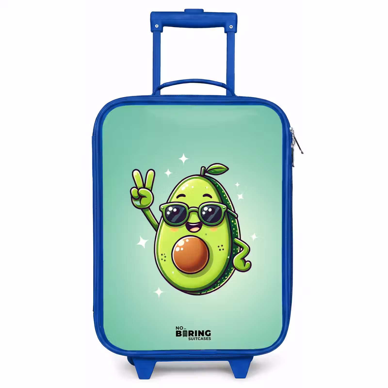 Children's suitcase - Blue - Appie avocado — 1