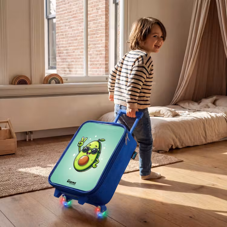 Children's suitcase - Blue - Appie avocado — 2