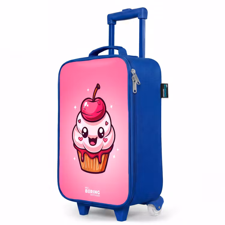 Children's suitcase - Blue - Carrie cupcake — 5