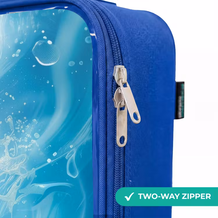 Children's suitcase - Blue - Seal pup in clear blue water — 6