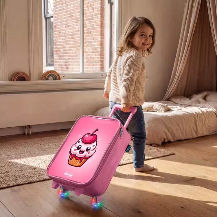 Children's suitcase - Pink - Carrie cupcake — 2