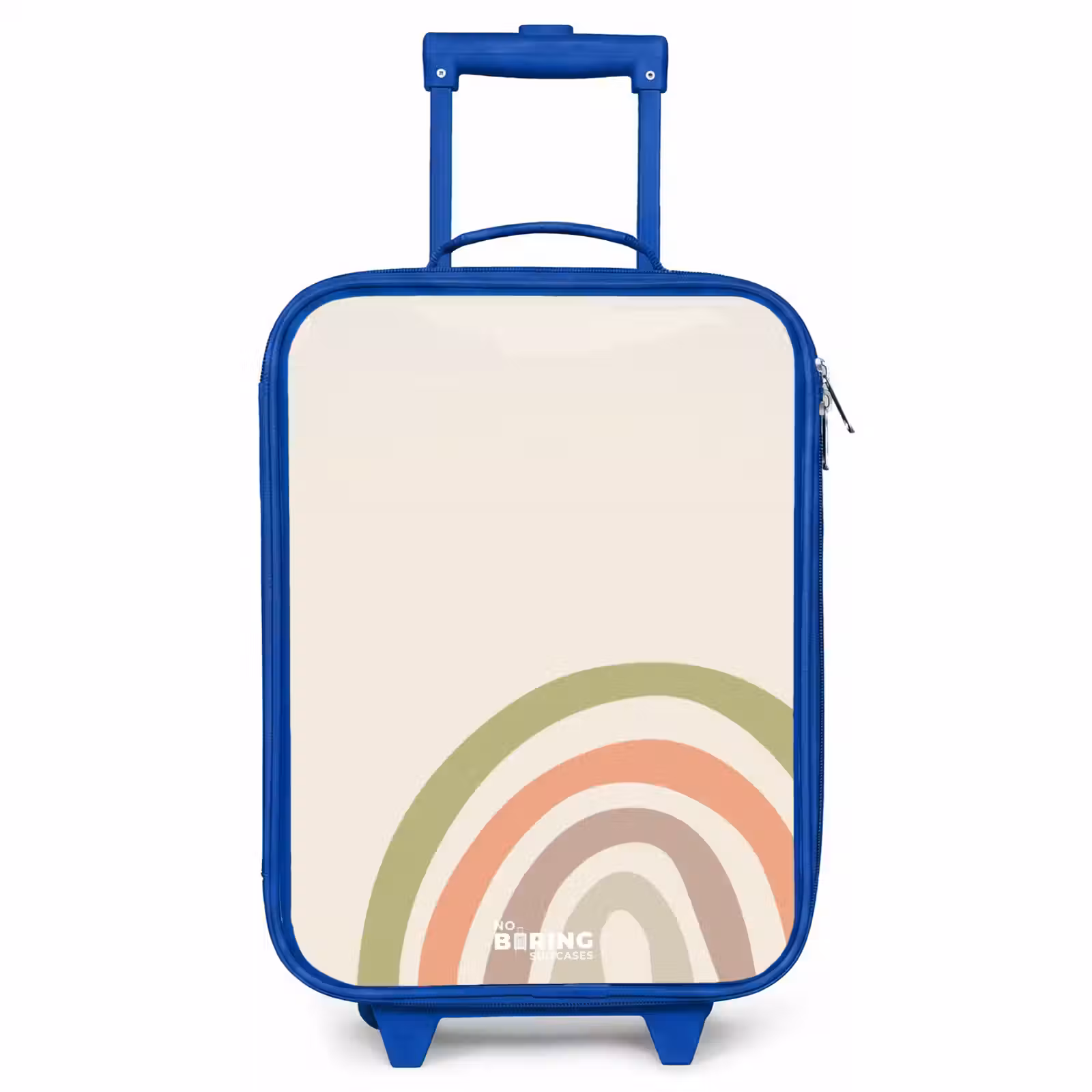 Children's suitcase - Blue - Raw rainbow pastel — 1