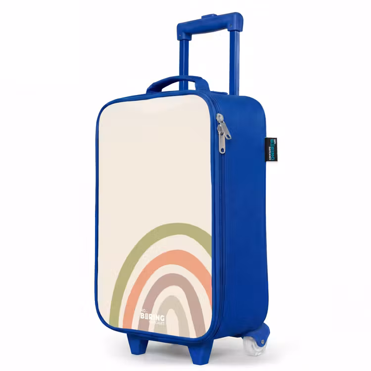 Children's suitcase - Blue - Raw rainbow pastel — 5