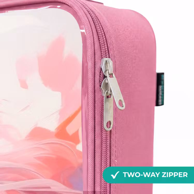 Children's suitcase - Pink - Pastel pink horse — 4