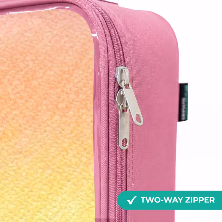 Children's suitcase - Pink - Pastel rainbow of chalk — 4