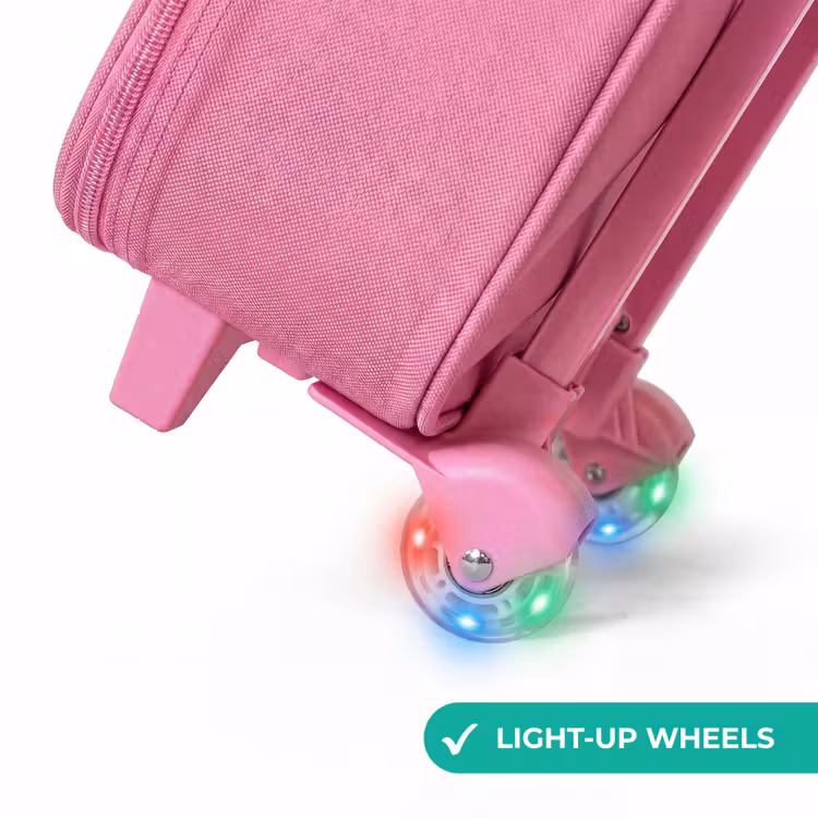 Children's suitcase - Pink - Pirate on an island with treasure — 3