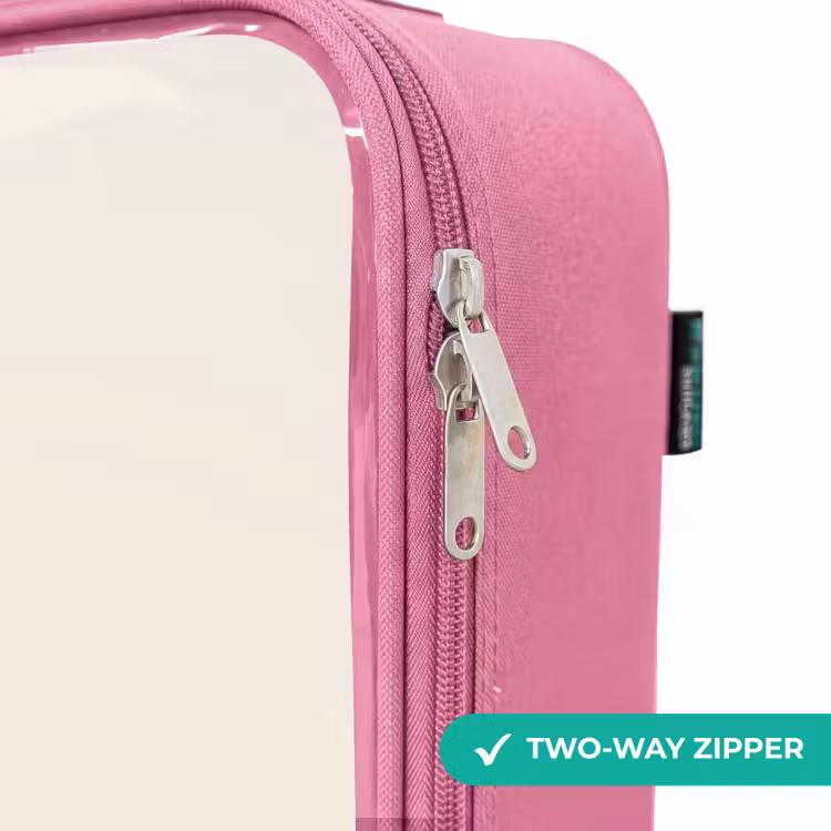 Children's suitcase - Pink - Raw rainbow pastel — 4