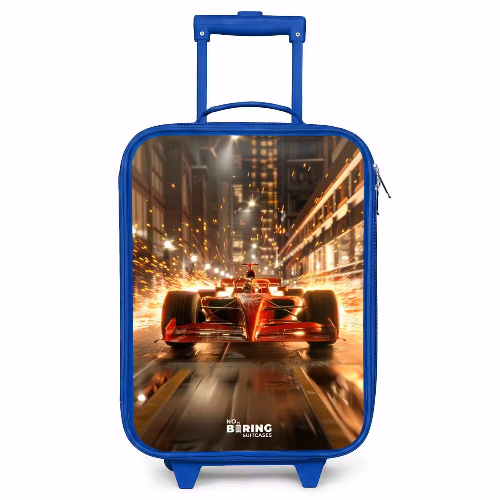 Children's suitcase - Blue - Rapid red — 1