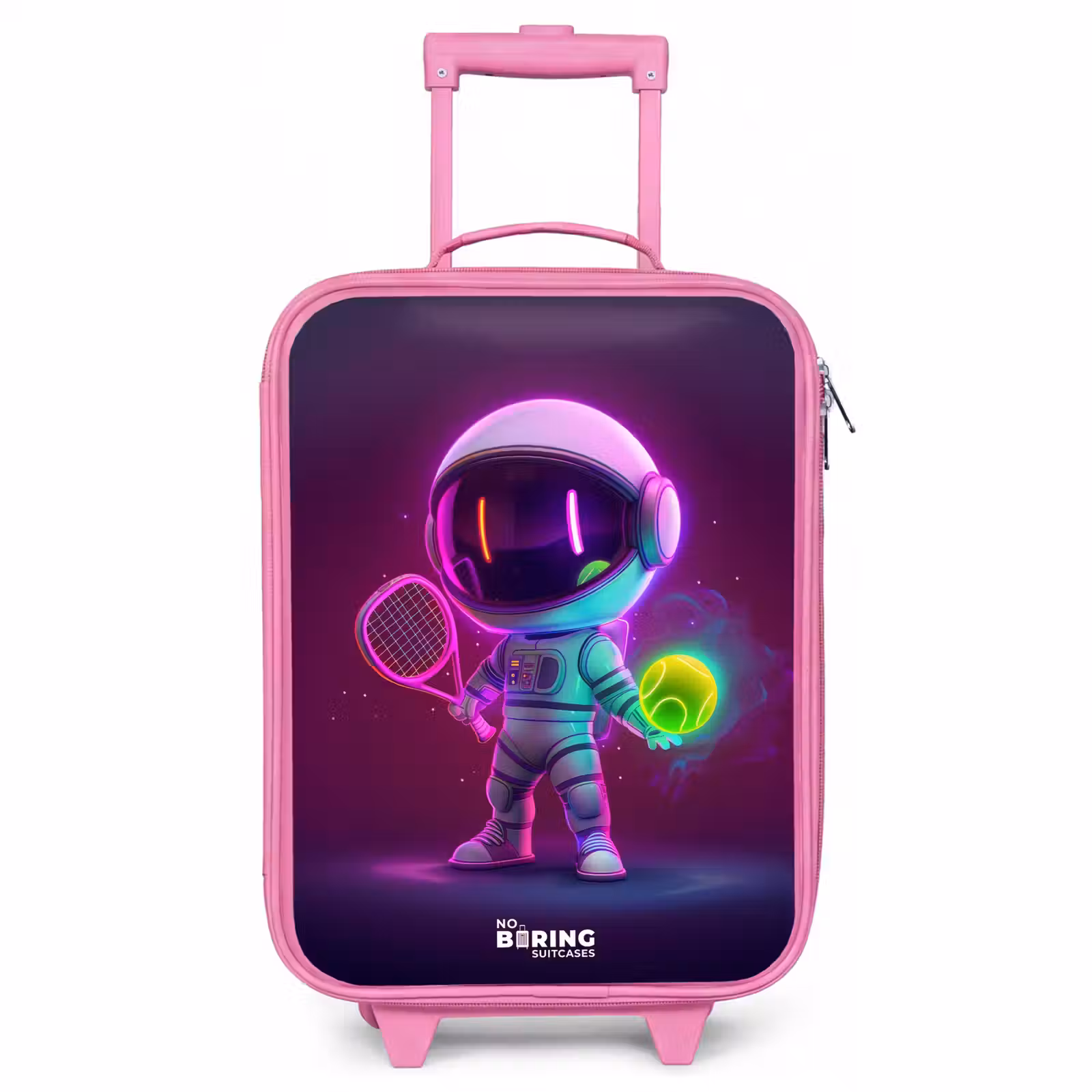 Children's suitcase - Pink - Space tennis — 1