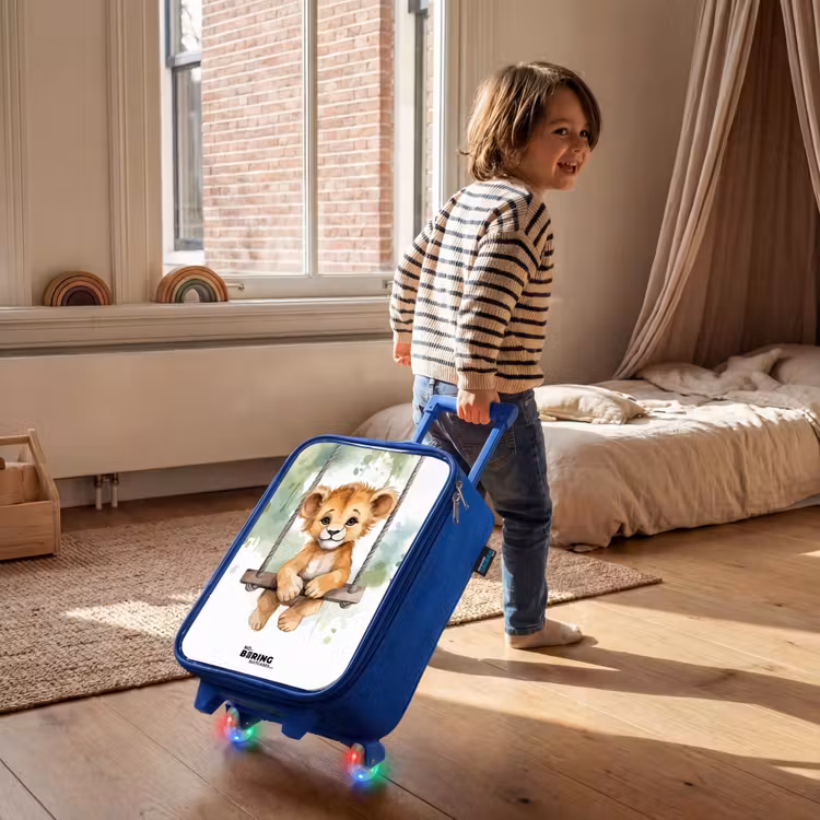 Children's suitcase - Blue - Lucas lion — 2