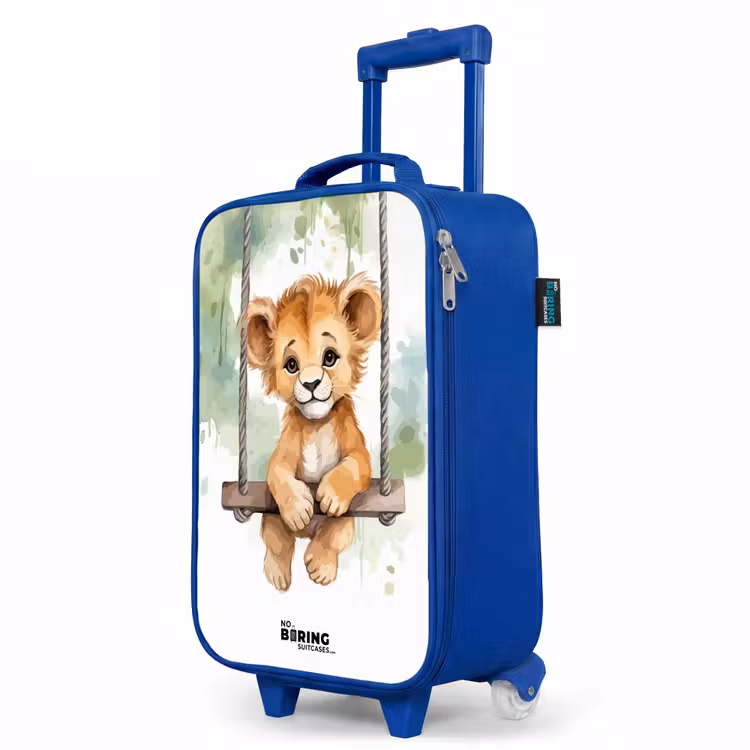 Children's suitcase - Blue - Lucas lion — 5