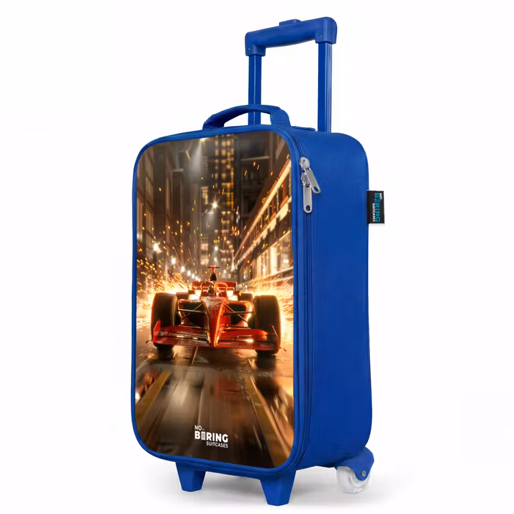 Children's suitcase - Blue - Rapid red — 5