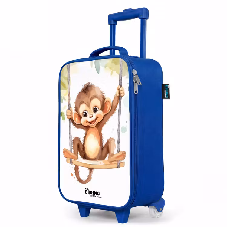 Children's suitcase - Blue - Rocking great ape — 5