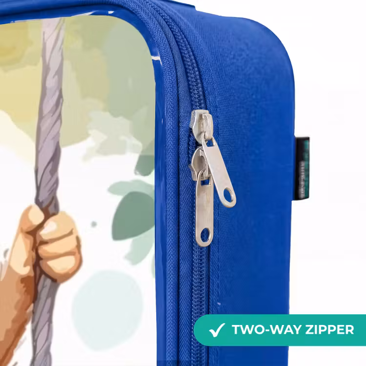 Children's suitcase - Blue - Rocking great ape — 6