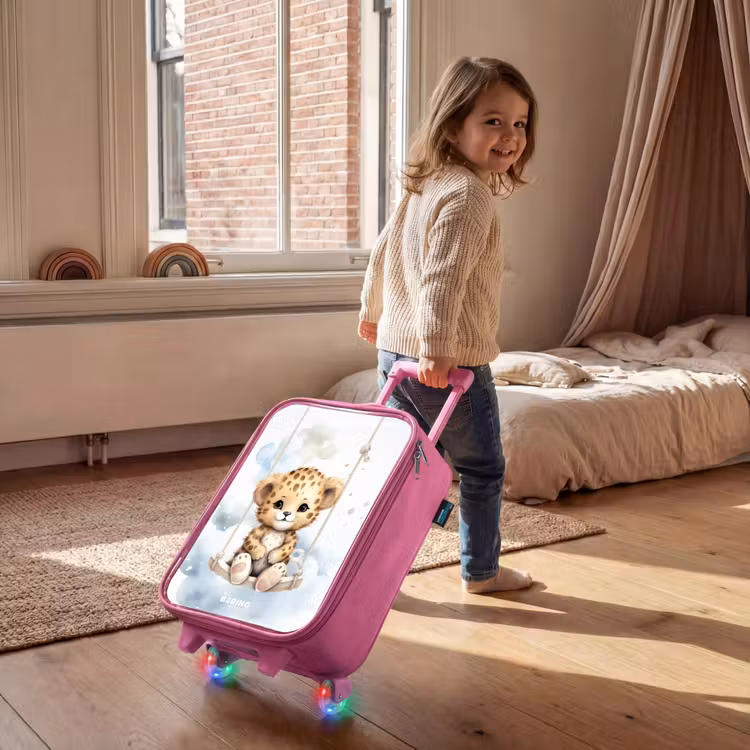 Children's suitcase - Pink - Perry panther — 2