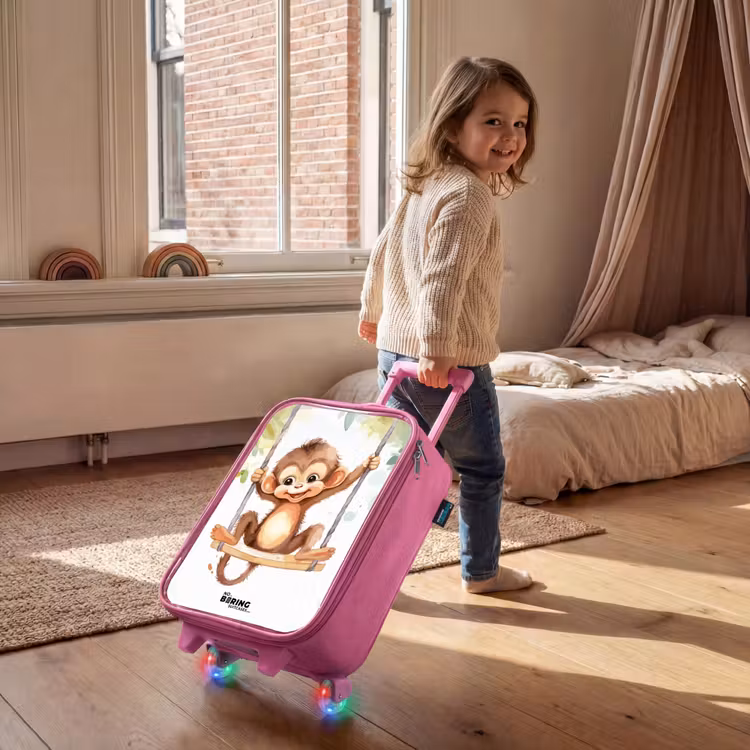 Children's suitcase - Pink - Rocking great ape — 2