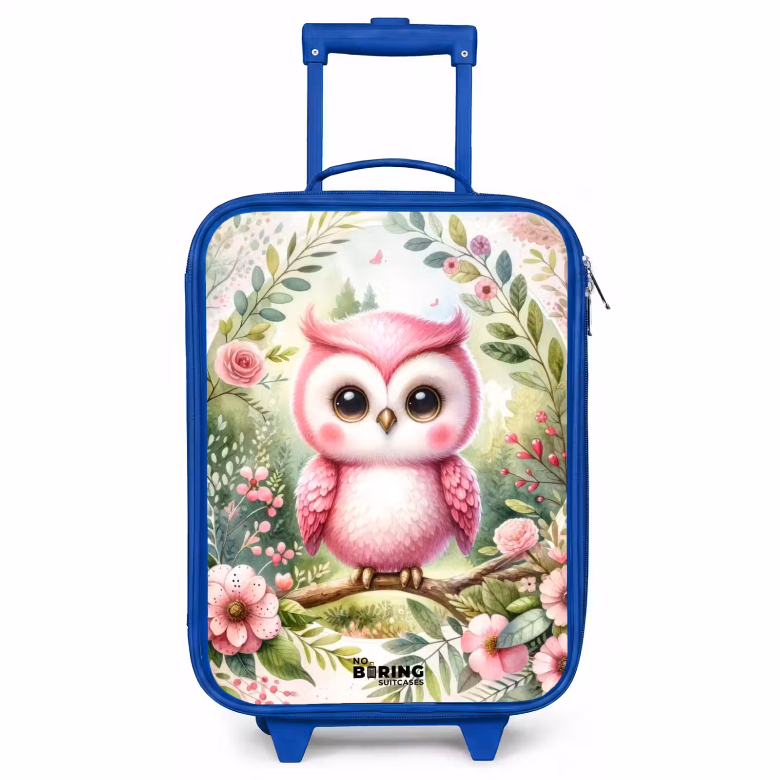 Children's suitcase - Blue - Pink Raphael — 1