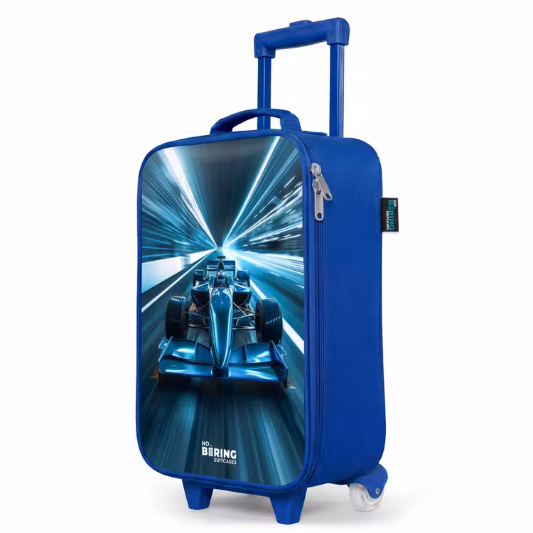 Children's suitcase - Blue - Blazing blue — 5