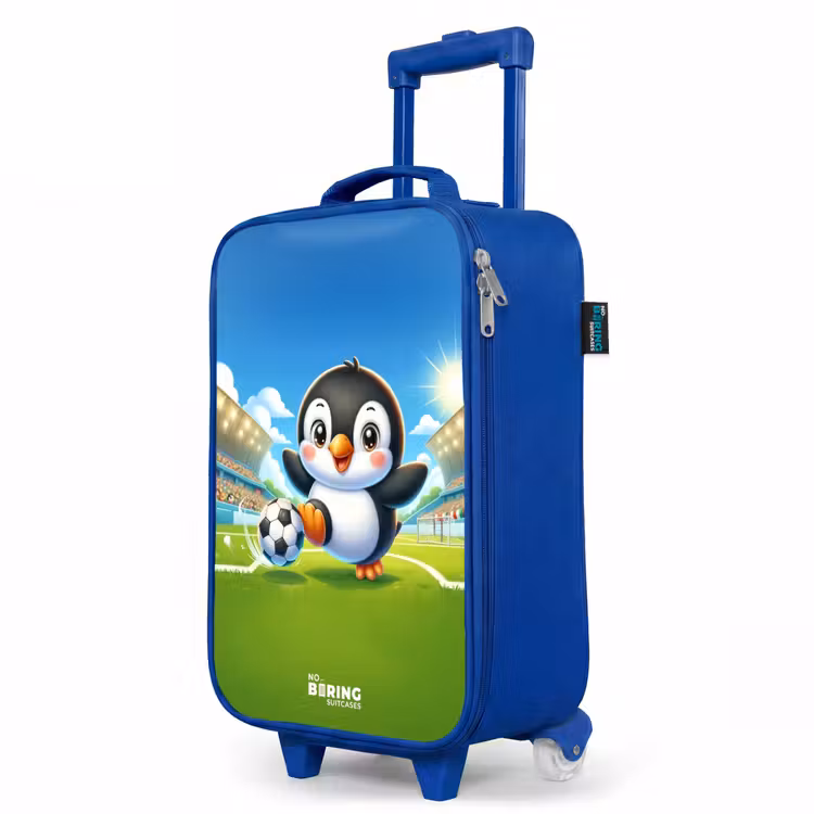 Children's suitcase - Blue - Penalty penguin — 5