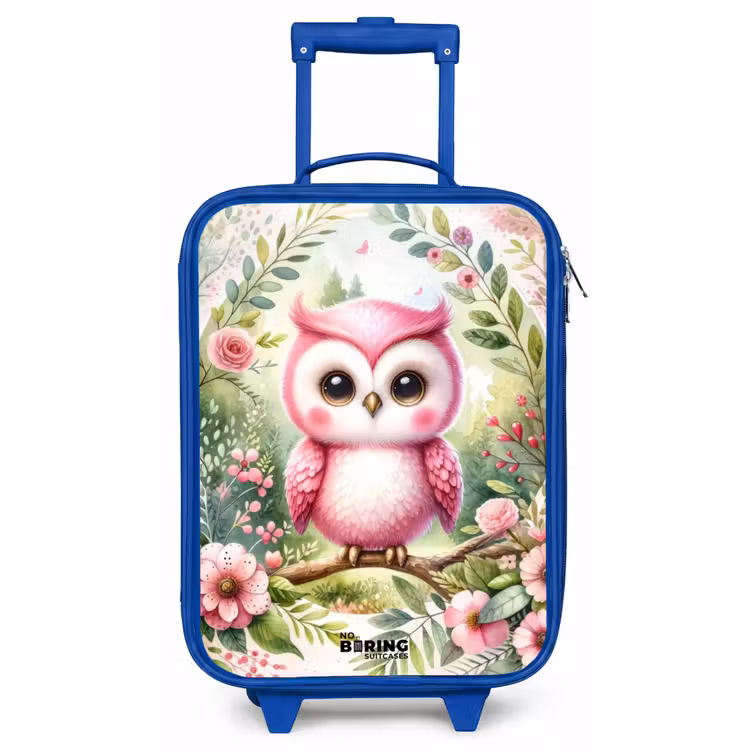 Children's suitcase - Blue - Pink Raphael — 1