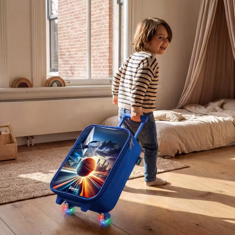 Children's suitcase - Blue - Slam dunk — 2