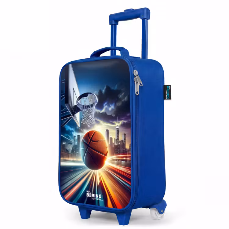 Children's suitcase - Blue - Slam dunk — 5