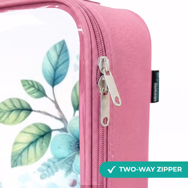 Children's suitcase - Pink - Baudouin blue coat — 4