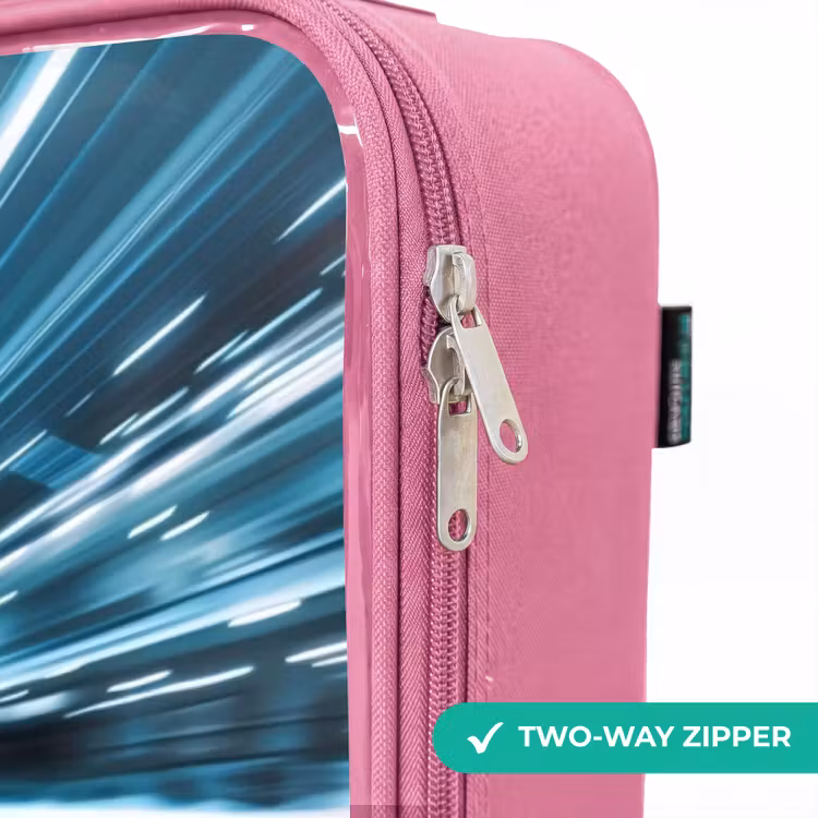 Children's suitcase - Pink - Blazing blue — 4