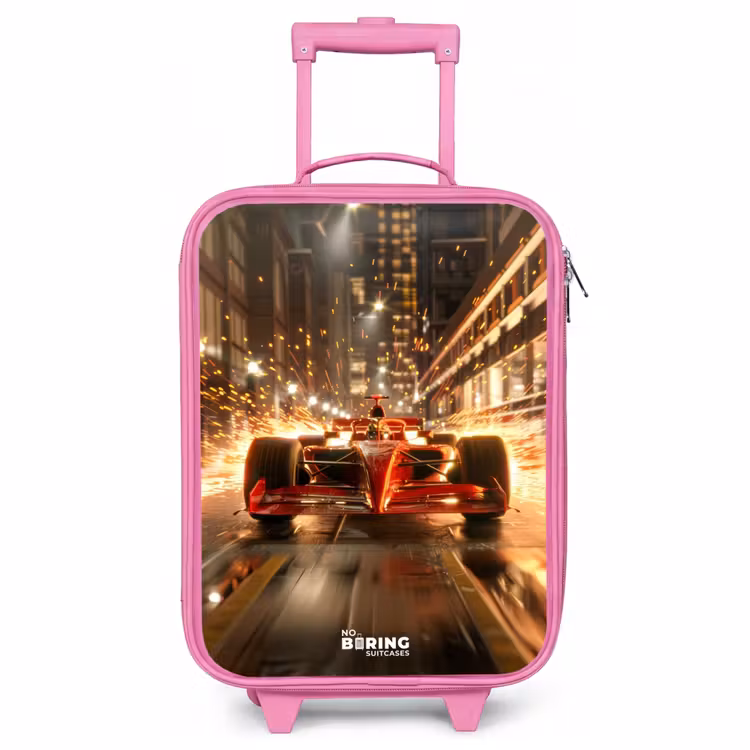 Children's suitcase - Pink - Rapid red — 1