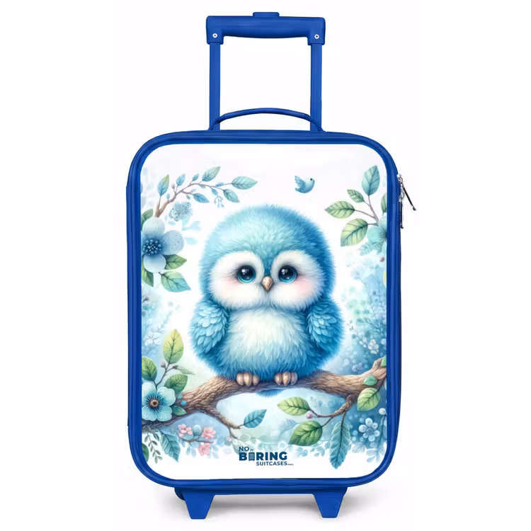 Children's suitcase - Blue - Baudouin blue coat — 1