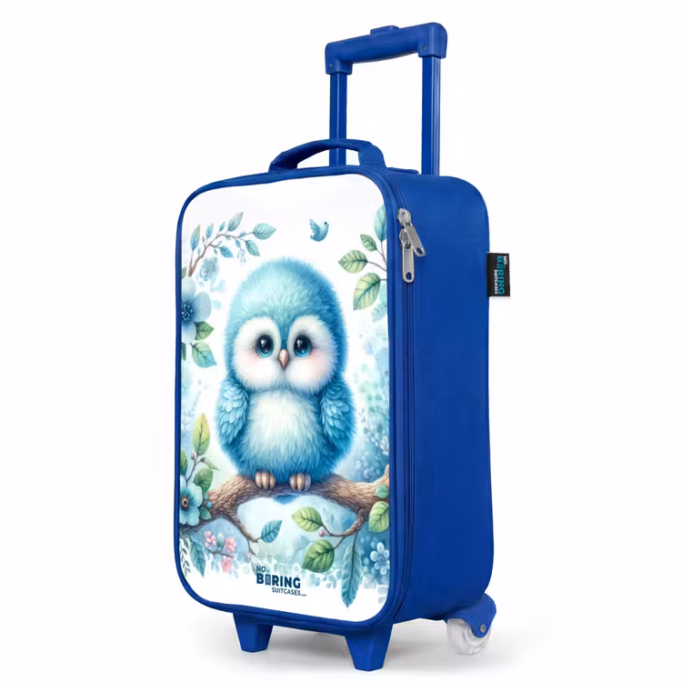 Children's suitcase - Blue - Baudouin blue coat — 5