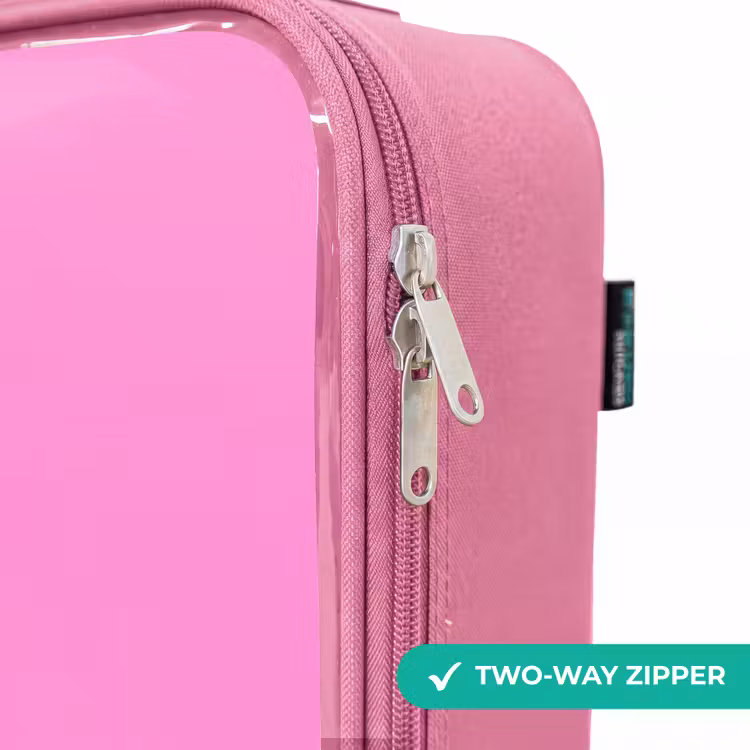 Children's suitcase - Pink - Deer among the clouds — 4