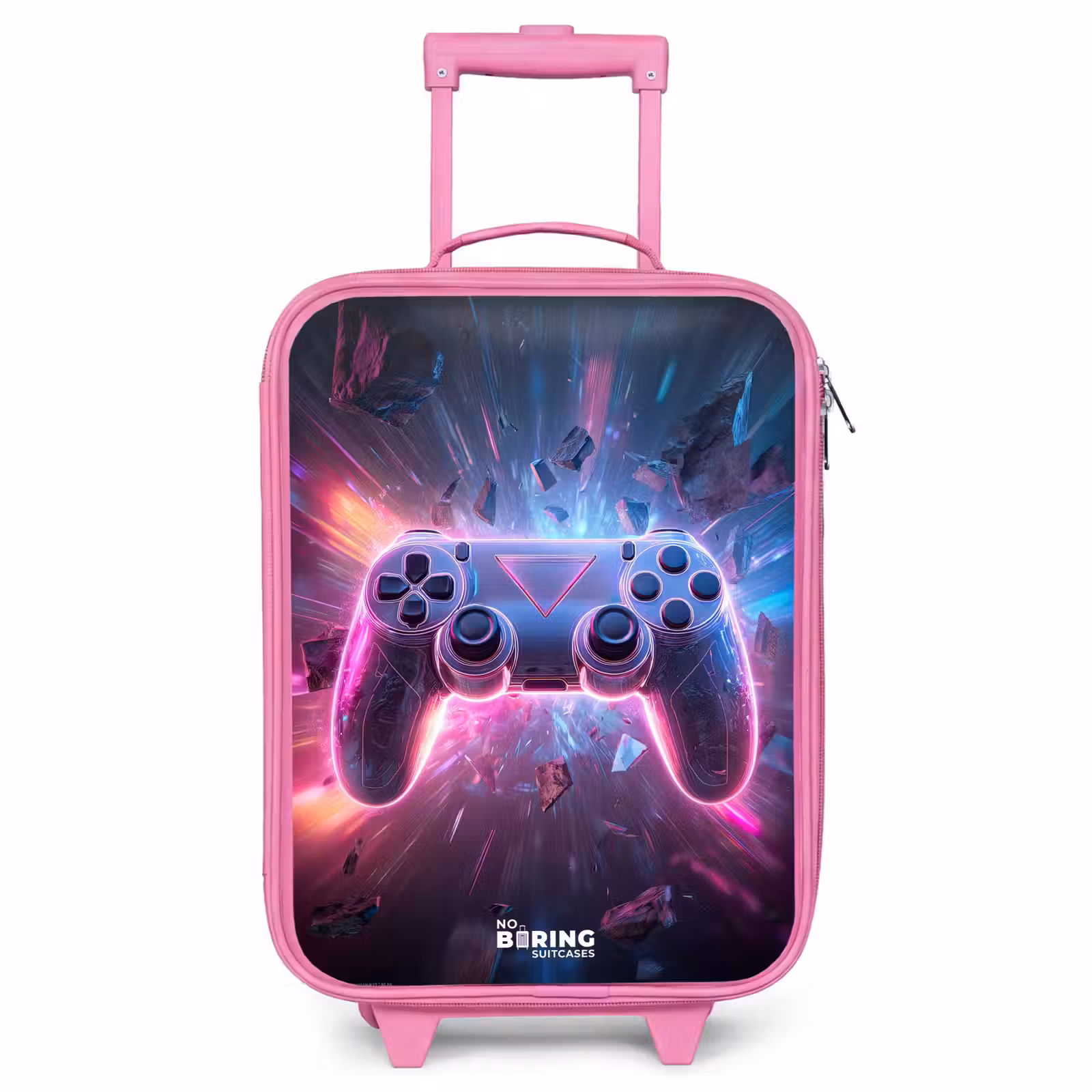 Children's suitcase - Pink - Game - Controller - Neon — 1