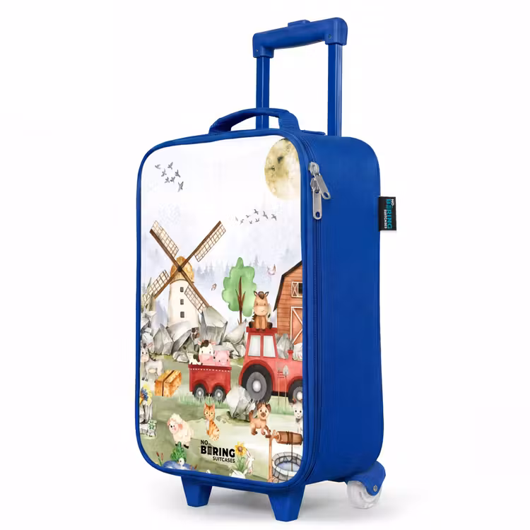 Children's suitcase - Blue - Farm experience — 5