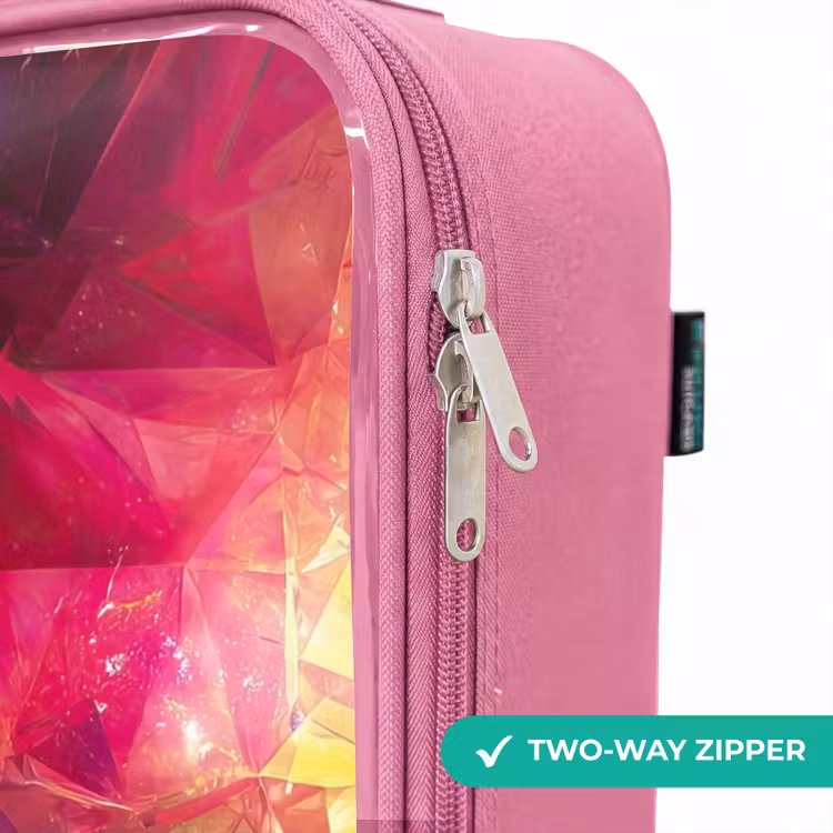 Children's suitcase - Pink - Controller - Symbols - Neon — 4