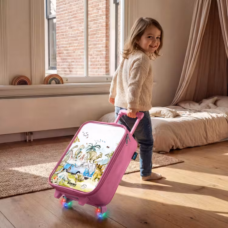 Children's suitcase - Pink - Dino safari — 2
