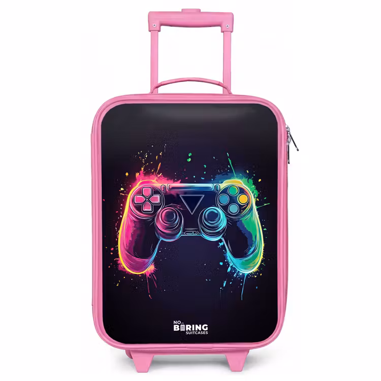 Children's suitcase - Pink - Game - Controller - Colorful — 1