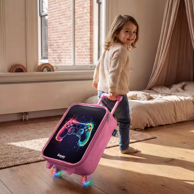Children's suitcase - Pink - Game - Controller - Colorful — 2