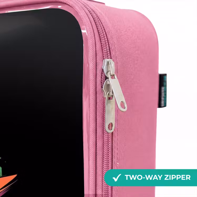 Children's suitcase - Pink - Game - Controller - Graffiti - Neon — 4