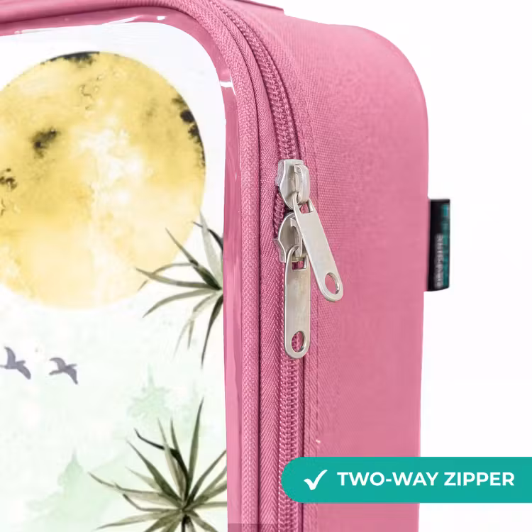 Children's suitcase - Pink - Lighthouse with all the animals — 4
