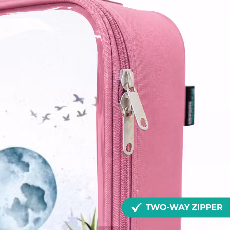 Children's suitcase - Pink - Van full of animals — 4
