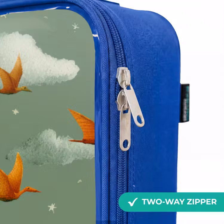 Children's suitcase - Blue - Pattern - Dino - Pterosaurs — 6
