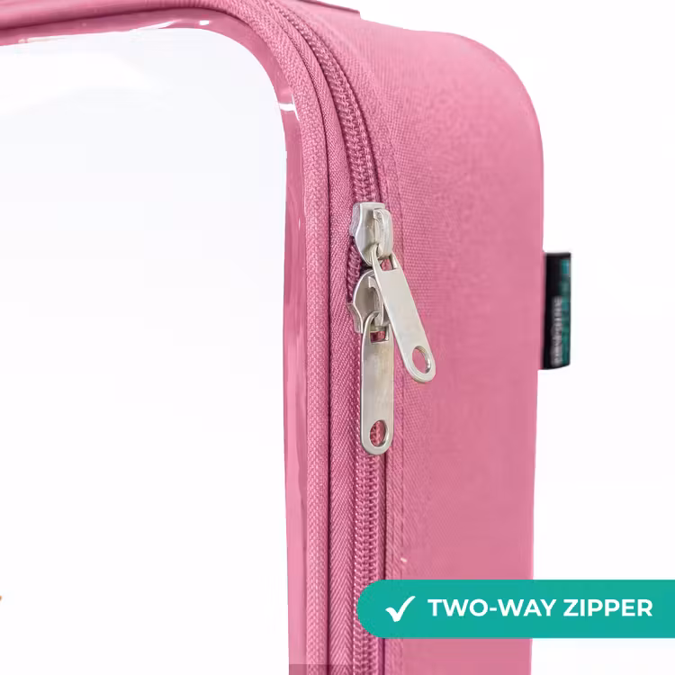 Children's suitcase - Pink - Dinos - Animals - Green - Orange — 4
