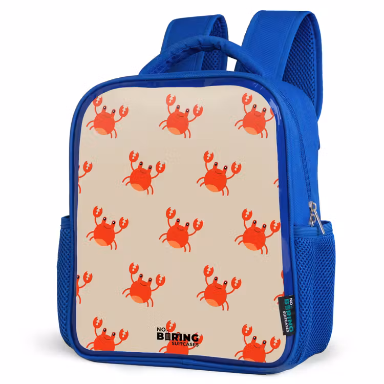 Kids backpack - Blue - Crab issue — 3