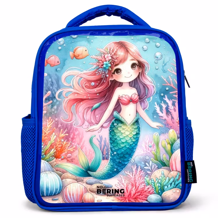 Kids backpack - Blue - Kira crystal tail — 1