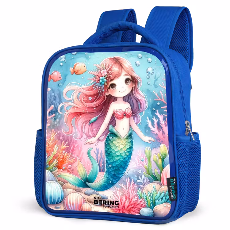 Kids backpack - Blue - Kira crystal tail — 3